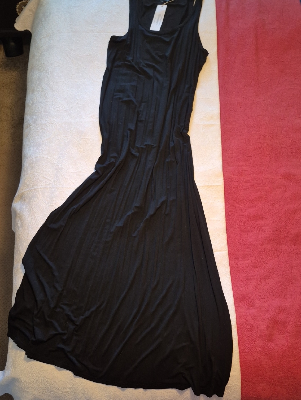 Classic Black Sleeveless Maxi Dress - Elegant Everyday Staple
